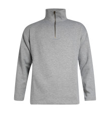 Sudadera felpa media cremallera