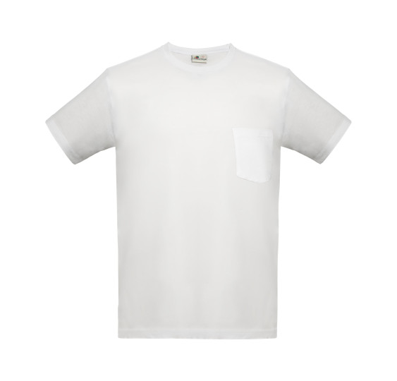 Camiseta m/c algodón Bolsillo
