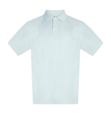 Polo punto liso bolsillo